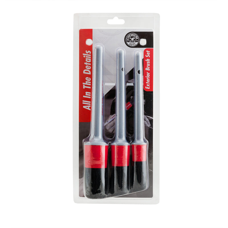 Chemical Guys ACC601 Exterior Detailing Brushes - 3 Pack