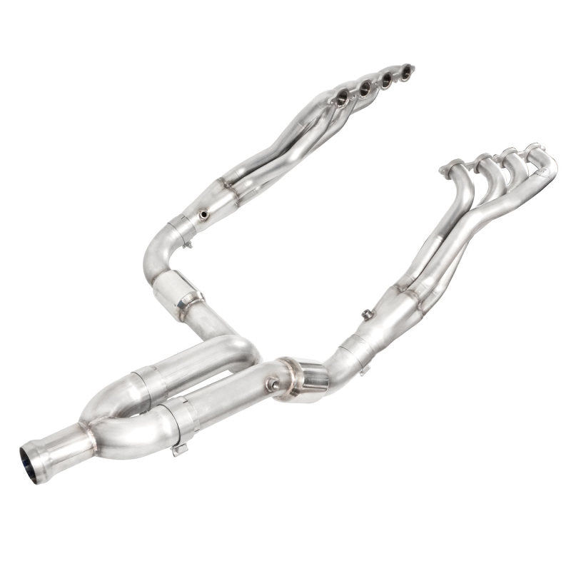 Stainless Works CT14HCATY 14-16 Chevy Silverado/GMC Sierra Fit 5.3L Only Header High-Flow Cats Factory Conn
