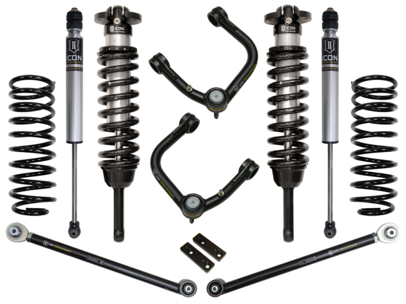 ICON K53053T 03-09 Toyota 4Runner/FJ 0-3.5in Stage 3 Suspension System w/Tubular Uca