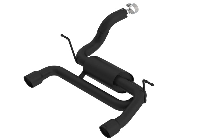 Borla 11963CB 18-19 Jeep Wrangler JL/JLU 2.0L 4Cyl 2DR/4DR Axle Back Exhaust S-Type w/ 3.5in Tips - Black