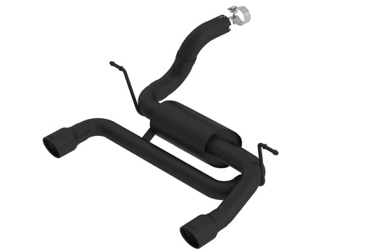 Borla 11963CB 18-19 Jeep Wrangler JL/JLU 2.0L 4Cyl 2DR/4DR Axle Back Exhaust S-Type w/ 3.5in Tips - Black