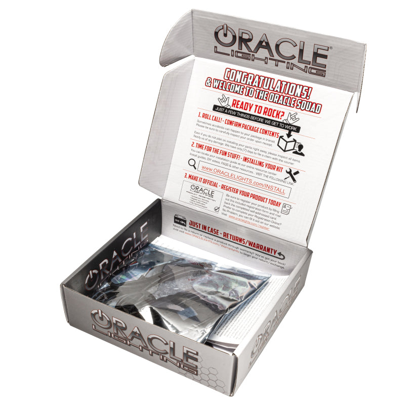 ORACLE Lighting 1335-332 Oracle 15-17 Ford Mustang V6/GT/Shelby Dynamic DRL w/ Halo Kit - ColorSHIFT - Dynamic