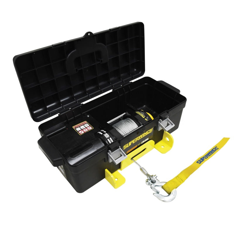 Superwinch 1140222 4000 LBS 12V DC 3/16in x 50ft Steel Rope Winch2Go Steel Rope