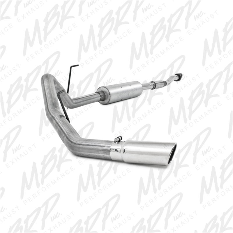 MBRP S5230AL 11-12 Ford F150 3in Cat Back Single Side Exit Alum Exhaust System
