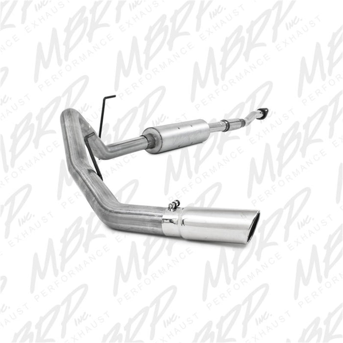 MBRP S5230AL 11-12 Ford F150 3in Cat Back Single Side Exit Alum Exhaust System