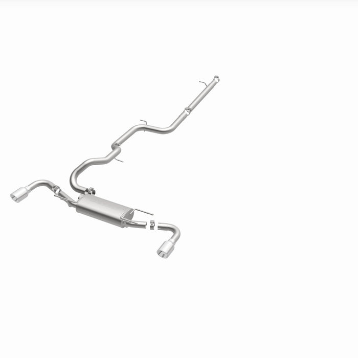Magnaflow 15146 MagnaFlow 10-12 Mazda 3 L4 2.5L Hatchback Split Rear Exit Stainless Cat Back Performance Exhaust