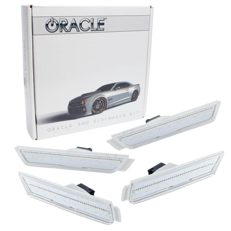 ORACLE Lighting 3101-019 Oracle 10-15 Chevrolet Camaro Concept Sidemarker Set - Clear - No Paint