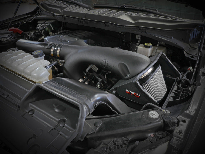 aFe 52-10010D Rapid Cold Air Intake System w/Pro DRY S Filter 2021+ Ford F-150 V6-3.5L (tt)