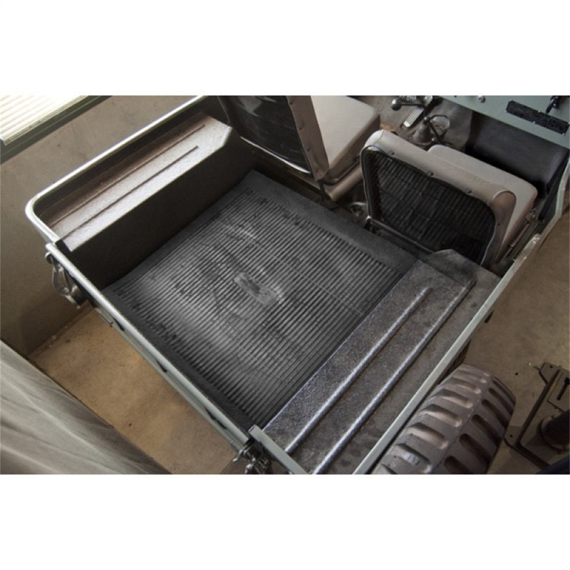 Rugged Ridge 13601.03 Floor Liner Cargo Black 1946-1981 Willys UNIVERSAL / Truck / Station Wagon