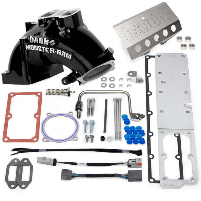 Banks Power 42797-B 2007.5-2012 RAM 6.7L Monster-RAM Intake System Gen-2 w/Fuel Line - Black w/Heater System