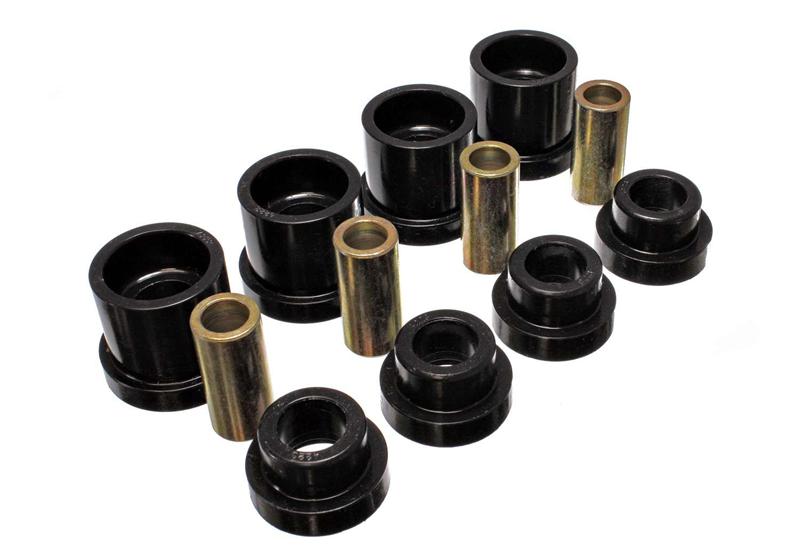 Energy Suspension 7.1117G 95-98 Nissan 240SX (S14) Black Rear Subframe Insert Set (Must reuse all metal part