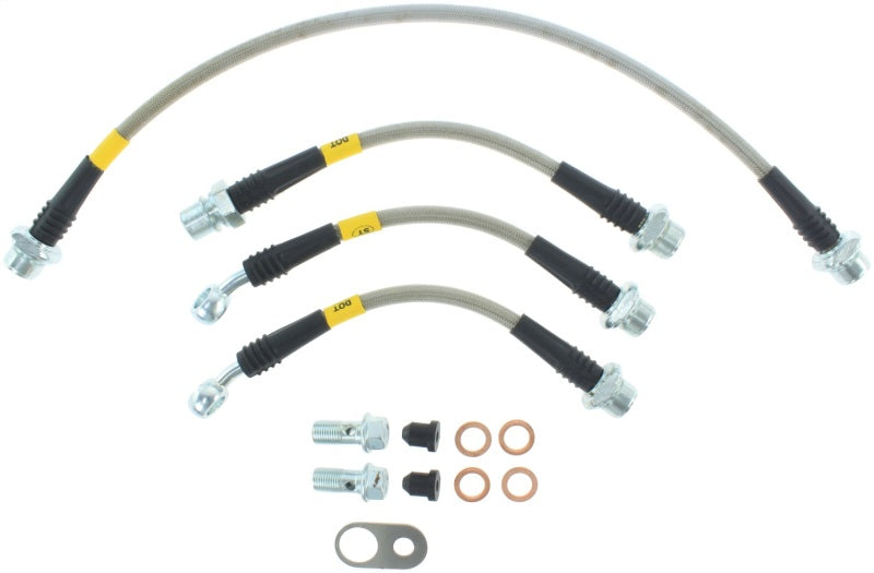 Stoptech 950.44525 StopTech 08-11 Scion xB Rear Stainless Steel Brake Lines