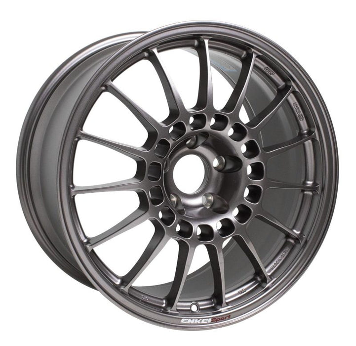 Enkei 514-895-6538DS RCT5 18x9.5 5x114.3 38mm Offset 70mm Bore Dark Silver Wheel