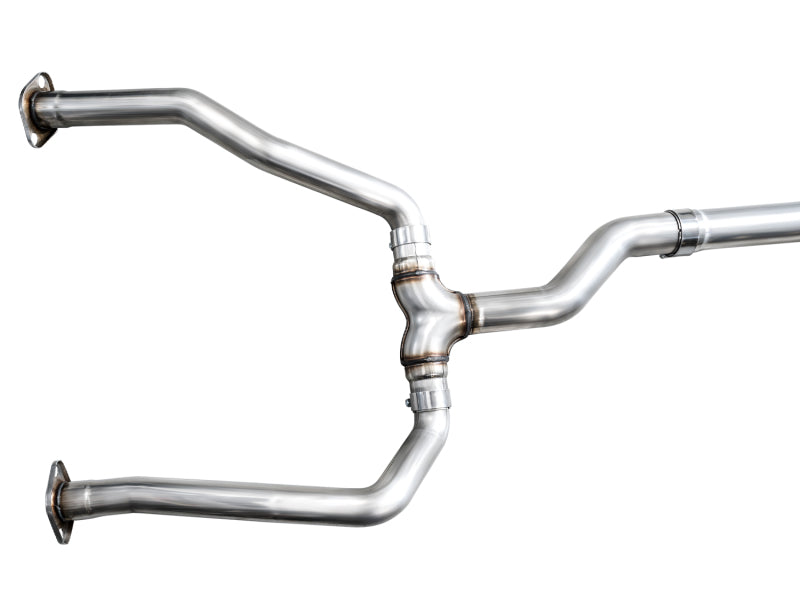 AWE Tuning 3015-32063 AWE 0FG Exhaust for 3rd Gen Toyota Tundra - Dual Chrome Silver Tips