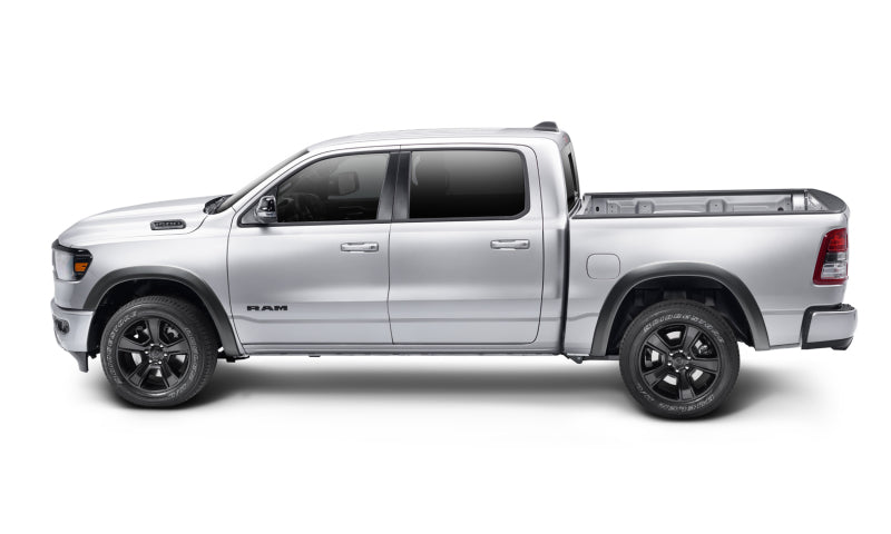 Bushwacker 50928-02 19-22 RAM 1500 (Excl. Rebel/TRX) 76.3 & 67.4in Bed OE Style Flares 4pc Set - Blk / Smooth