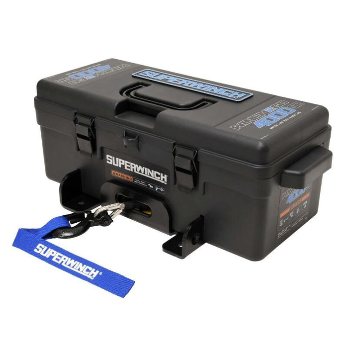 Superwinch 1140232 4000 LBS 12V DC 3/16in x 50ft Synthetic Rope Winch2Go