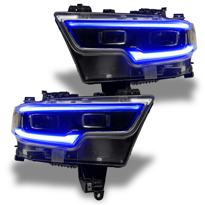 ORACLE Lighting 1448-335 Oracle 19-21 RAM 1500 Projector LED Headlight DRL Kit - RGBW+A w/ BC1 Controller SEE WARRANTY
