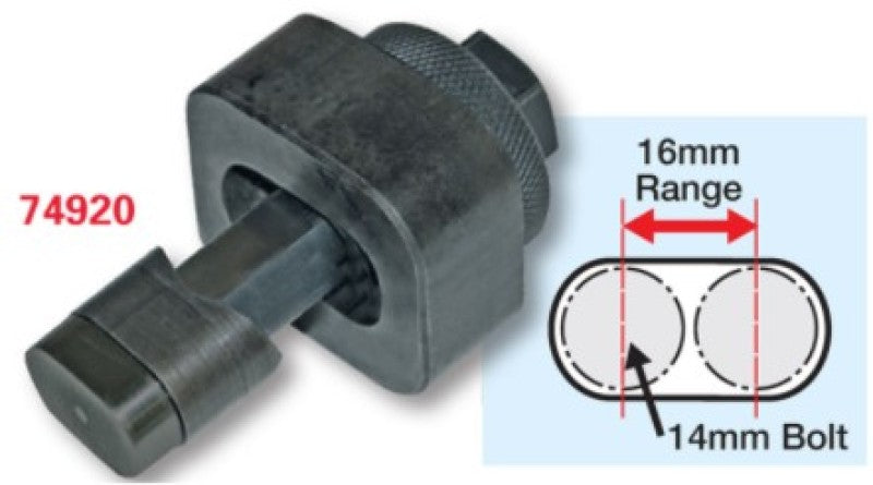SPC Performance 74920 14x16mm Slot Punch Tool