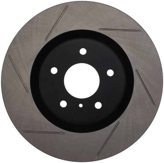 Stoptech 126.42076SR StopTech Power Slot 03-07 350z/ 03-04 G35 w/ Brembo SportStop Slotted Front Right Rotor