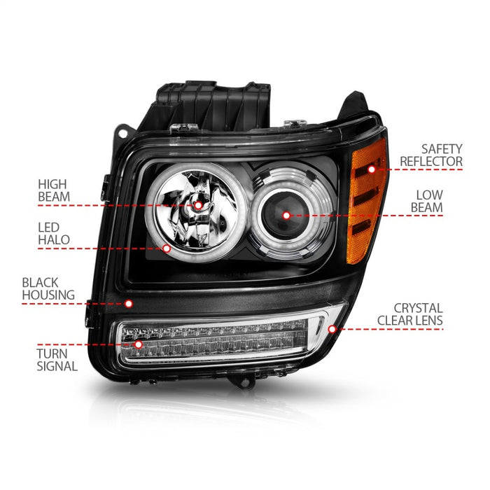 ANZO 111145 ANZ LED/Projector Headlights