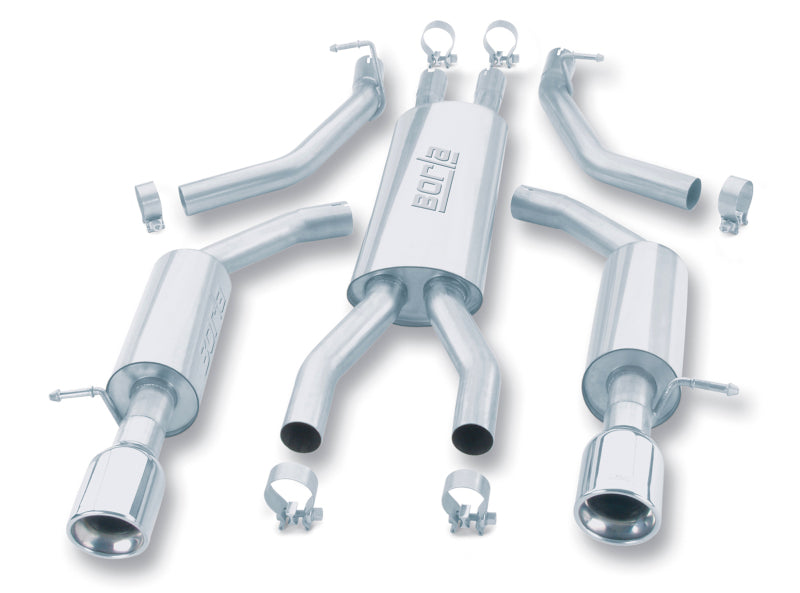 Borla 140081 03 Thunderbird 3.9L V8 AT RWD 2 DR Catback Exhaust
