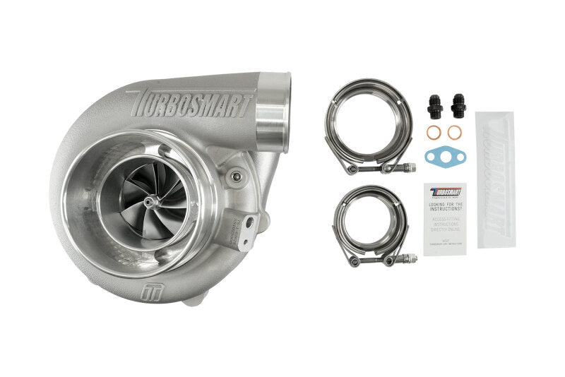 Turbosmart TS-2-6466B-VB082E Water Cooled 6466 V-Band Inlet/Outlet A/R 0.82 External Wastegate TS-2 Turbocharger