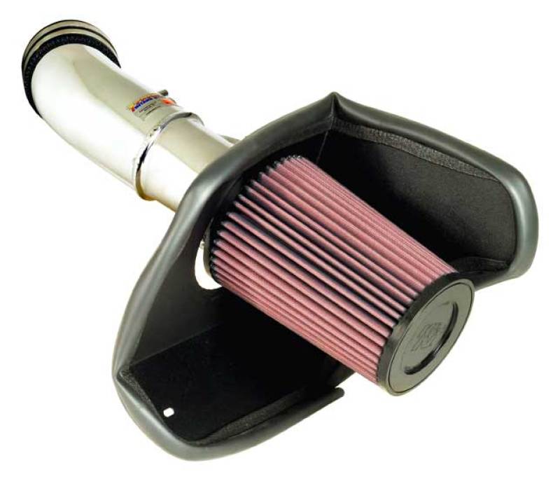 K&N Engineering 69-3520TP K&N Performance Intake Kit TYPHOON; FORD T-BIRD, 3.9L (CA), 03-04; POLISH