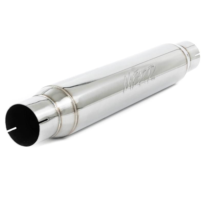 MBRP R1016 Universal Resonator 2.5in inlet/outlet 22in body 26in overall T304