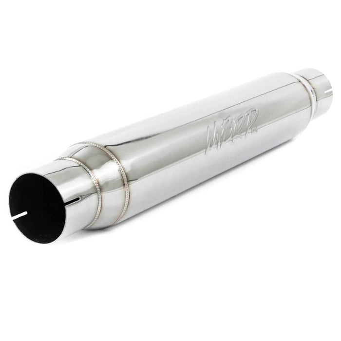 MBRP R1016 Universal Resonator 2.5in inlet/outlet 22in body 26in overall T304
