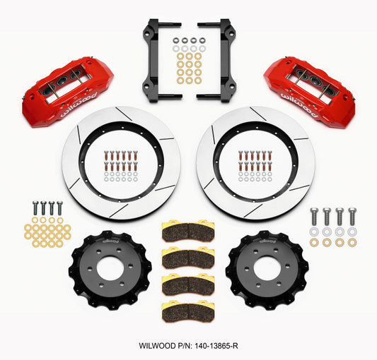 Wilwood 140-13865-R TX6R Front Kit 15.50in Red 2010-Up Ford F150 (6 lug)
