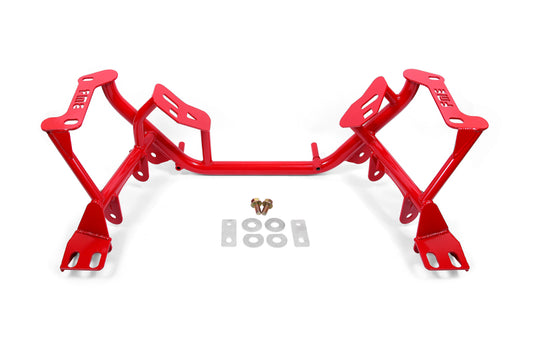 BMR Suspension KM741R BMR 96-04 New Edge Mustang K-Member Standard Version / Coilover Version - Red