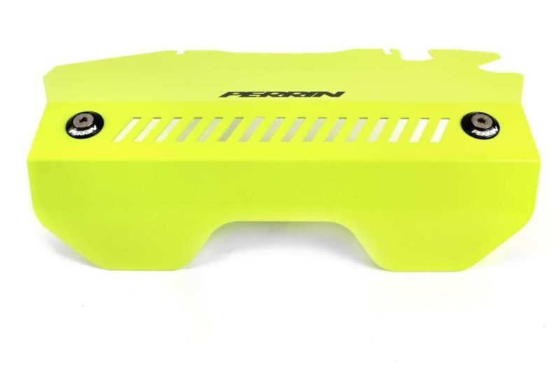 Perrin Performance PSP-ENG-165NY PERRIN 15-21 Subaru WRX Engine Cover Kit (Intercooler & Pulley Covers Incl.) - Neon Yellow