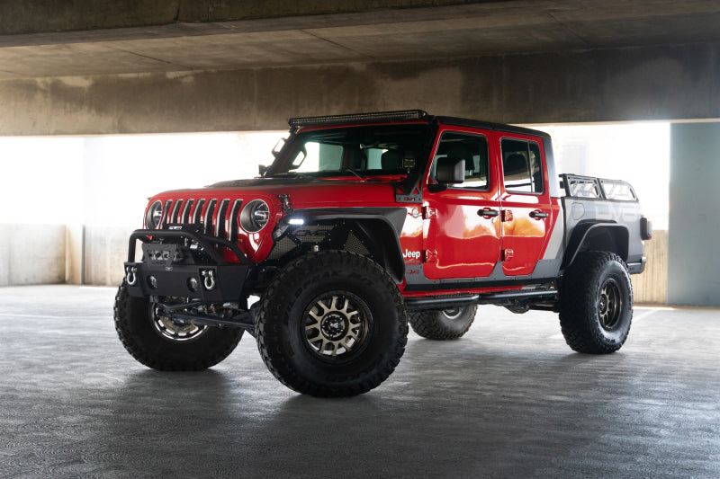 DV8 Offroad FDGL-07 20-23 Jeep Gladiator JT Slim Fender Flares