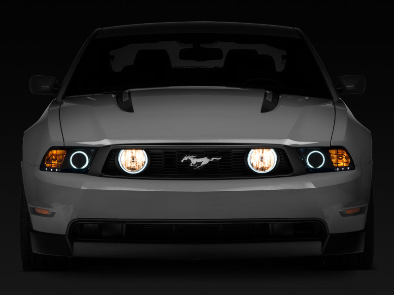 Raxiom 49134 05-12 Ford Mustang GT LED Halo Fog Lights (Smoked)