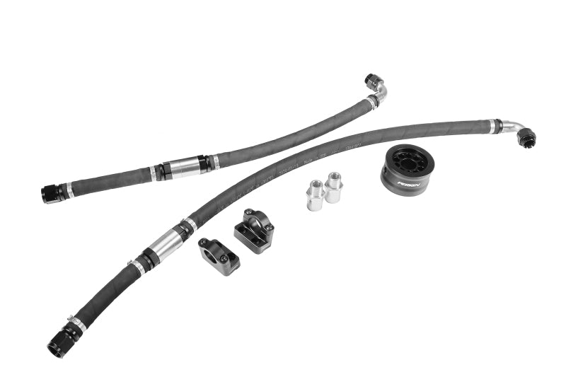 Perrin Performance PSP-OIL-152 PERRIN 15-25 Subaru WRX Oil Cooler Relocation Kit (Upgrade to Top Mounted from PSP-OIL-111)