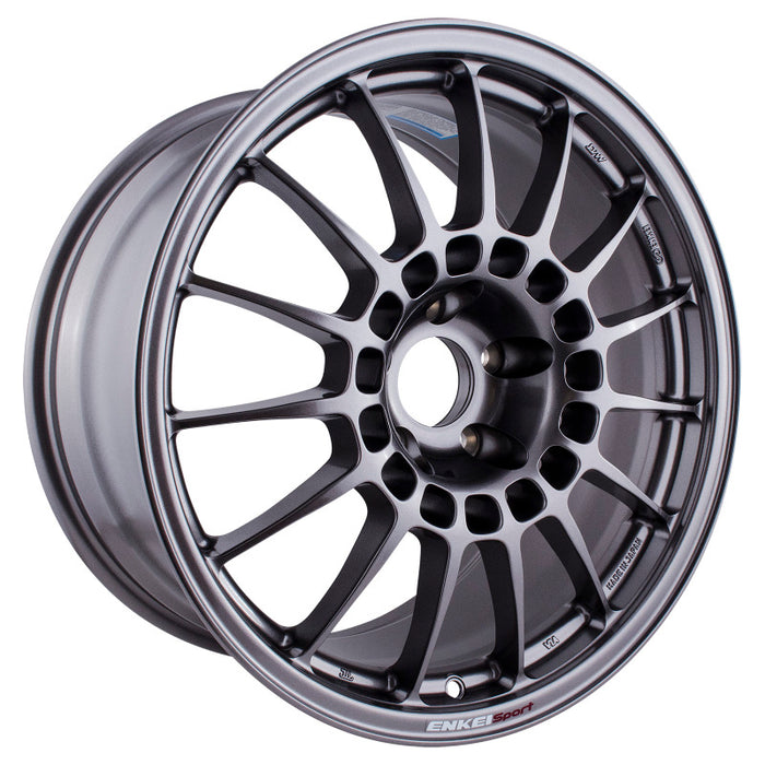 Enkei 514-895-6538DS RCT5 18x9.5 5x114.3 38mm Offset 70mm Bore Dark Silver Wheel