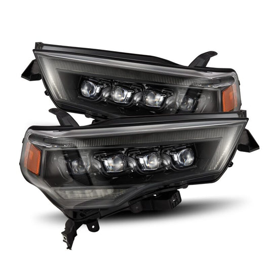 AlphaRex 880810 14-22 Toyota 4Runner (2021 Req. Conv) NOVA LED Proj HL Alpha-Blk Actv Lgt Seq. Sig + SB DRL