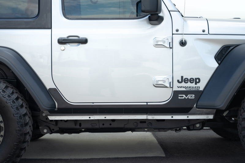 DV8 Offroad SRJL-29 18-23 Jeep Wrangler JL Rock Skins (2 Door Only)