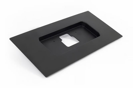 Haltech HT-060091 UC-10 Moulded Panel Mount 250mm x 500mm (10in x 20in) - Black UV Stabilised ABS Plastic