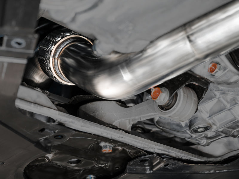 AWE Tuning 3015-52335 2024 Acura Integra Type S DE5 FWD Touring Edition Exhaust w/ Triple Chrome Silver Tips