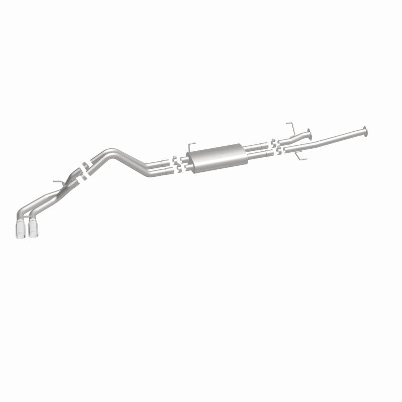 Magnaflow 15306 MagnaFlow 14 Toyota Tundra V8 4.6L/5.7L Stainless C/b Exhaust Dual same side pass. rear tire