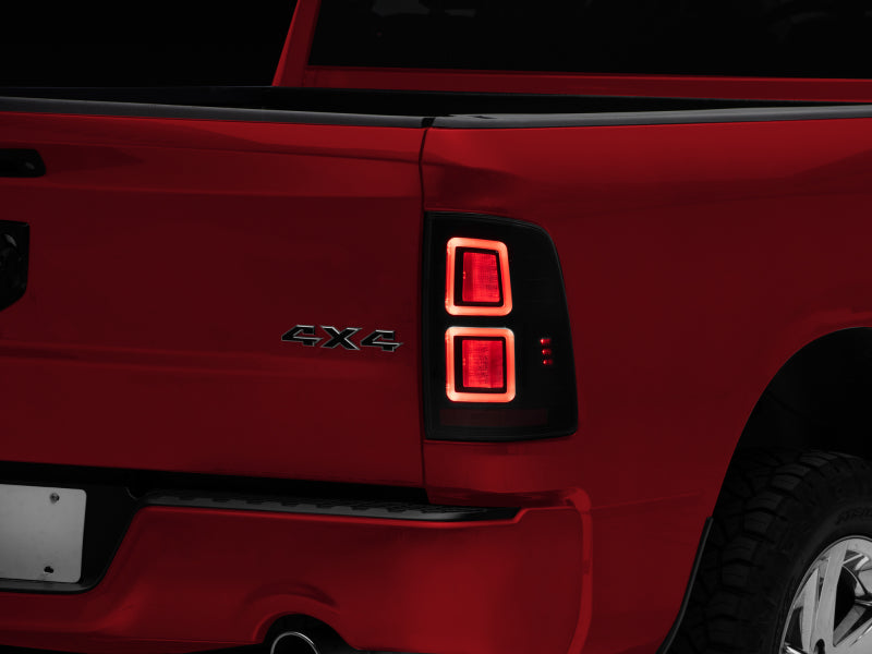 Raxiom R110172 09-18 Dodge RAM 1500 LED Tail Lights- Black Housing (Smoked Lens)