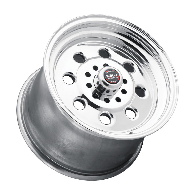 Weld 90-54030 Draglite 15x3.5 / 4x108 & 4x4.5 BP / 1.375in. BS Polished Wheel - Non-Beadlock