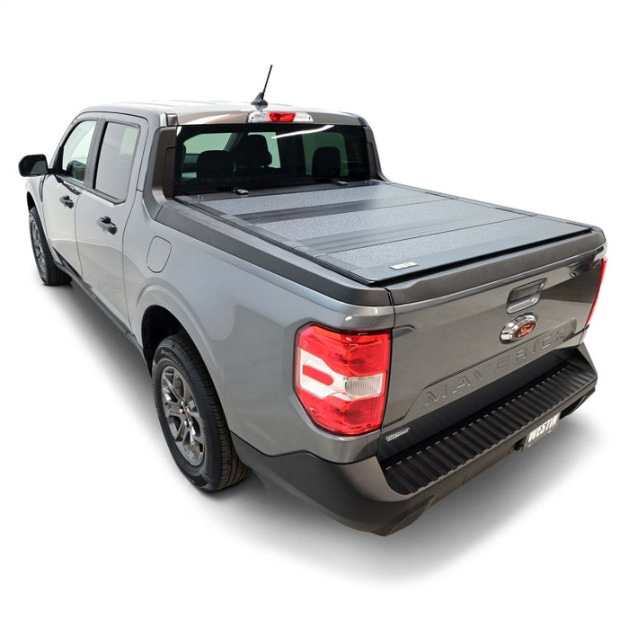 Westin 19-44795 22-23 Ford Maverick 4WD 4ft. 6in. Bed Hard Tri-Fold Tonneau Cover - Black