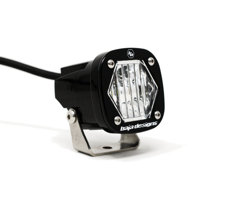 Baja Designs 380005 S1 Wide Cornering LED Light w/ Mounting Bracket Single