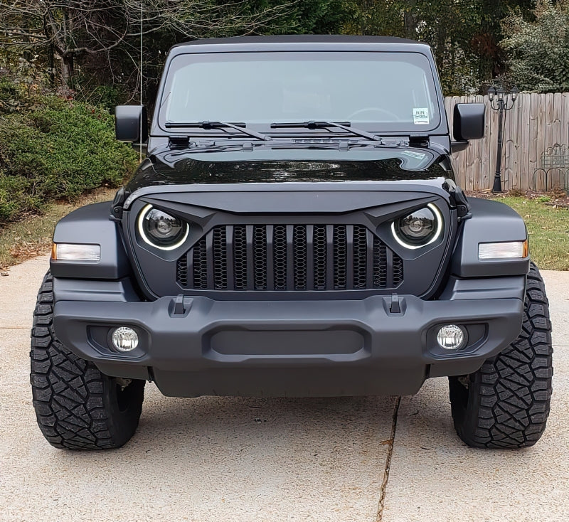 ORACLE Lighting 5839-504 Oracle Oculus Bi-LED Projector Headlights for Jeep JL/Gladiator JT - Matte Blk - 5500K
