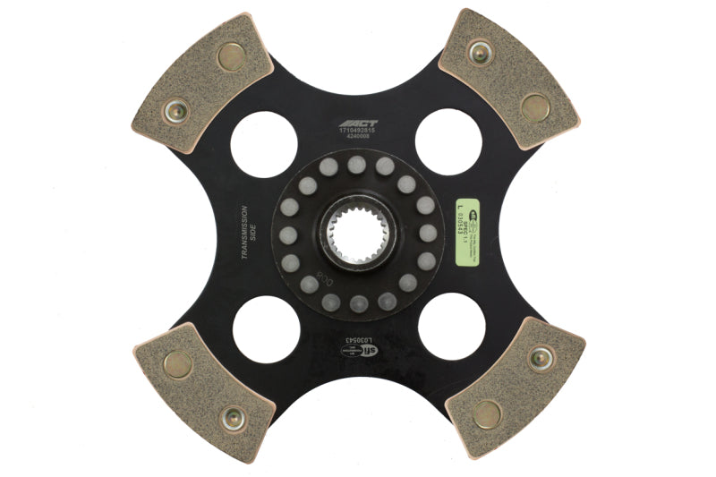 ACT 4240008 1989 Ford Probe 4 Pad Rigid Race Disc