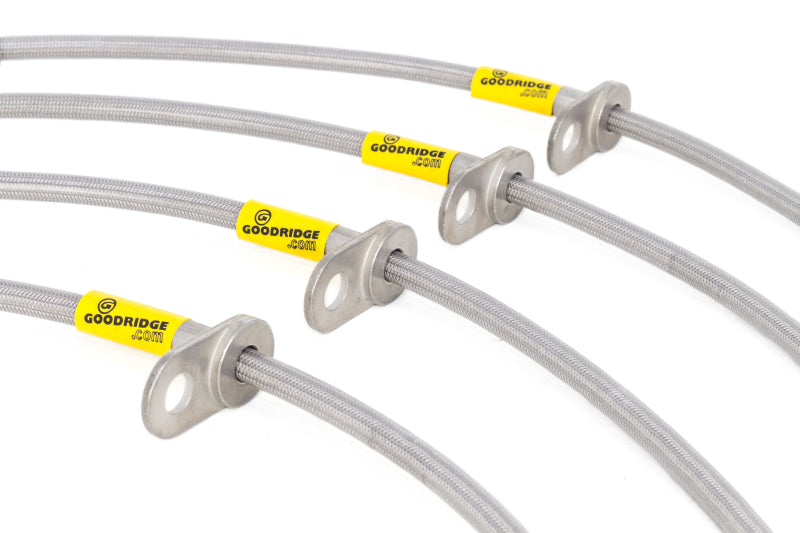 Goodridge 21116 00-05 Toyota MR2 Spyder Stainless Steel Brake Line Kit