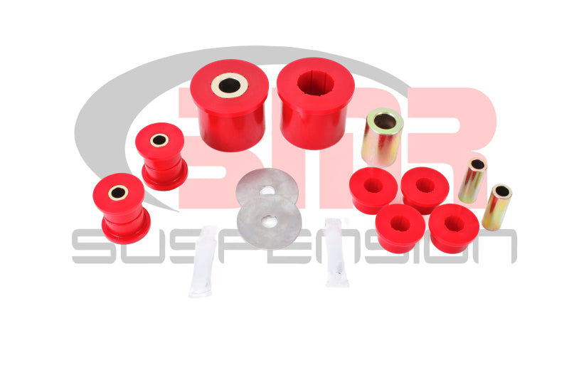 BMR Suspension BK007 BMR 08-09 Pontiac G8 Rear Suspension Bushing Kit (BK004 BK005 BK006) - Black/Red