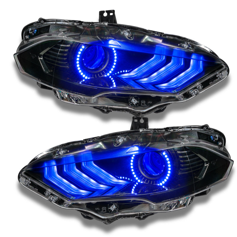 ORACLE Lighting 1446-332 Oracle 18-21 Ford Mustang Dynamic DRL w/ Halo Kit & Sequential Turn Signal - ColorSHIFT SEE WARRANTY